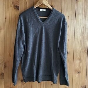 Emile Lafaurie mens merino wool sweater v neck